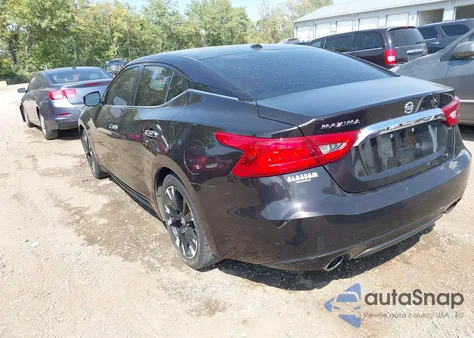 2016 Nissan Maxima 3.5 Platinum/3.5 S/3.5 Sl/3.5 Sr/3.5 Sv z USA, uszkodzony, nr VIN 1N4AA6AP2GC445757